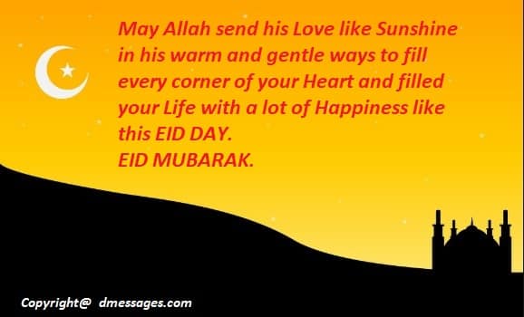 Happy Eid text sms