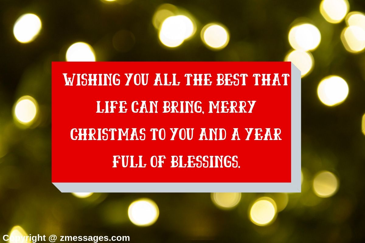 Sweet merry christmas messages