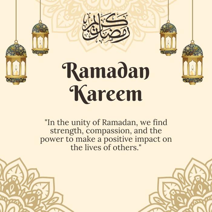 Ramadan unity quotes