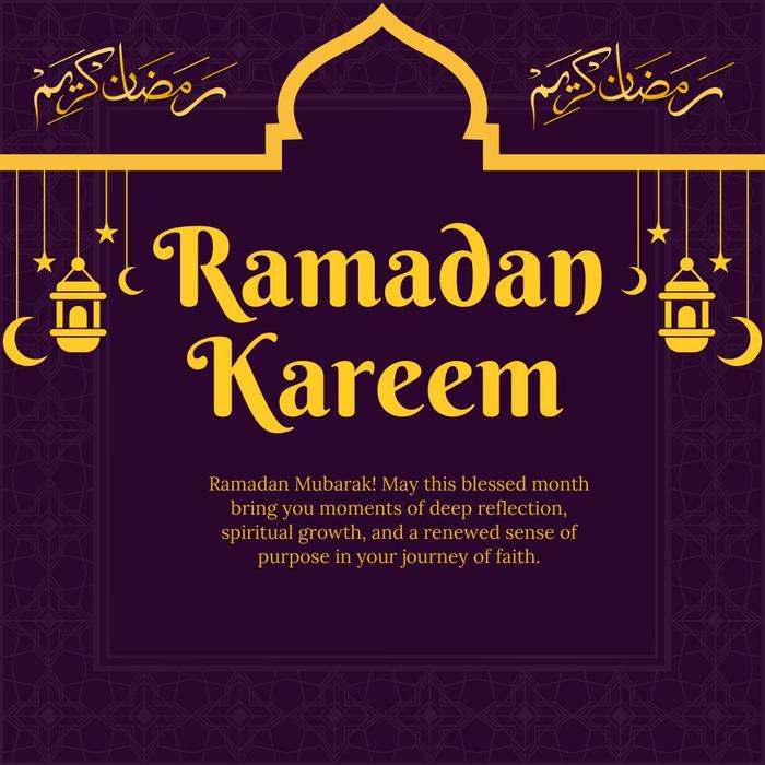 Thoughtful Ramadan Mubarak messages