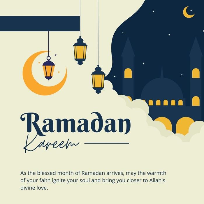 Warm Ramadan Mubarak messages