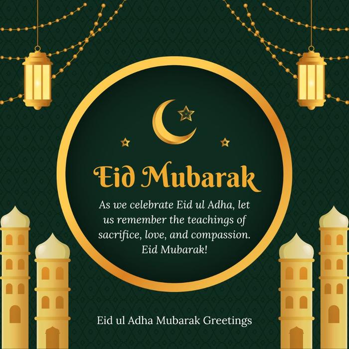 Eid ul Adha Mubarak Greetings