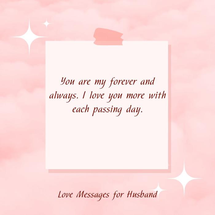 Love Messages for Husband