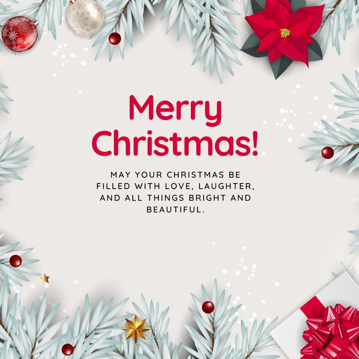Merry Christmas messages for Cards