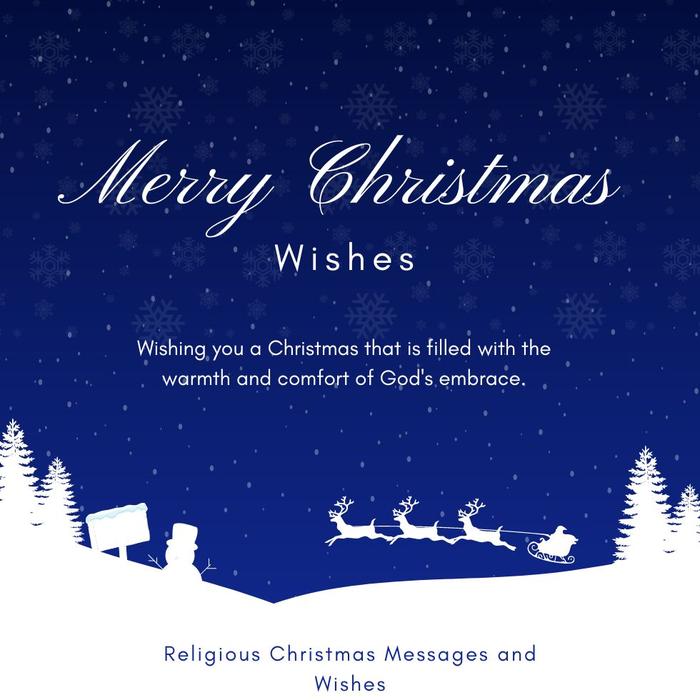 Religious Christmas wishes