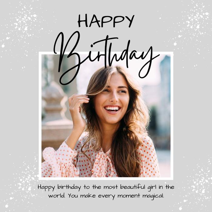 Cute Happy Birthday Messages For Girlfriend - Happy birthday messages for loved ones