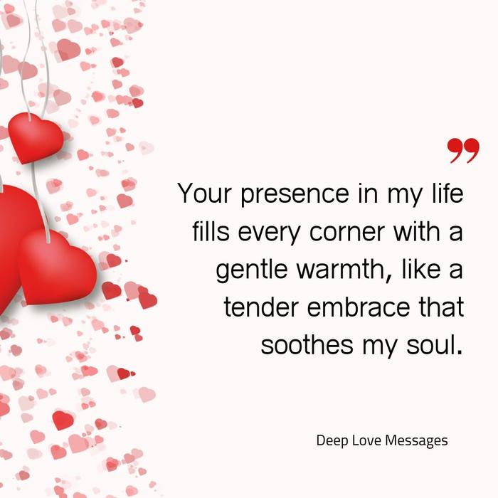 Deep affectionate love messages - Deep true messages for eternal love