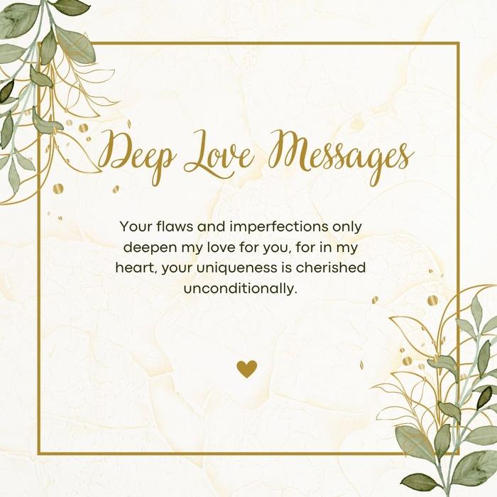 Deep eternal love messages - Deep intimate messages for close relationships