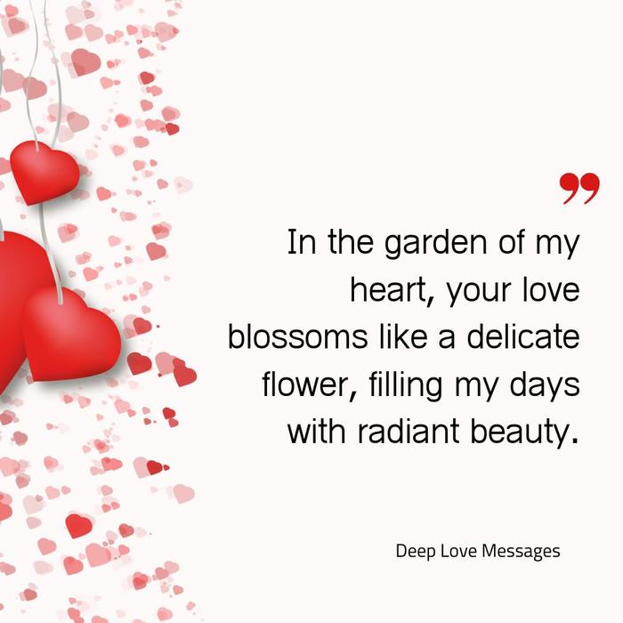 Deep love messages for her - Deep emotional texts for loved ones
