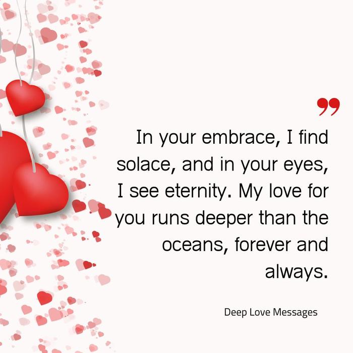 Deep love messages for him - Deep heartfelt texts for dear ones