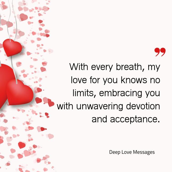 Deep unconditional love messages - Deep unconditional texts for beloved individuals