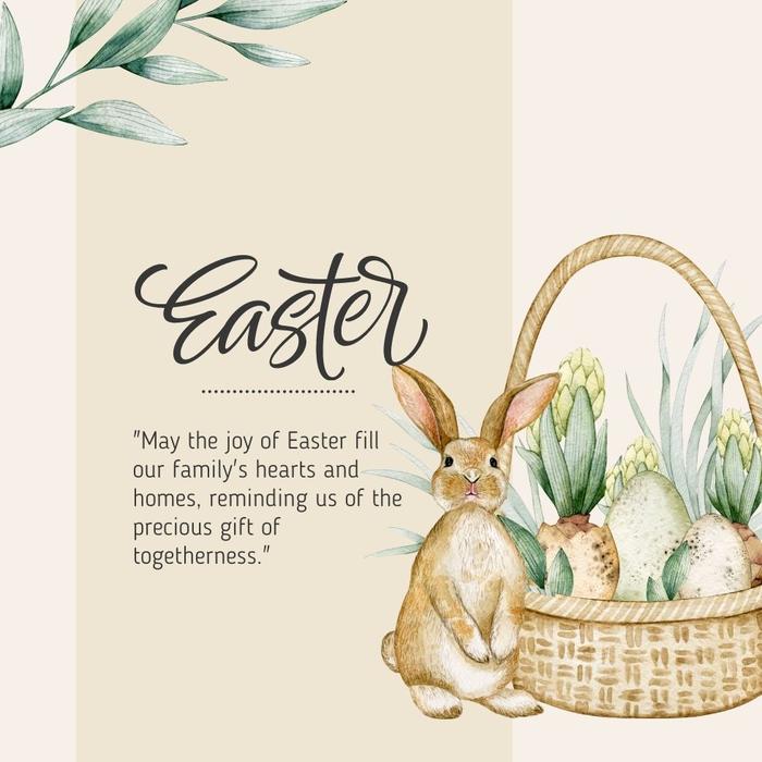 Easter Family wishes Quotes