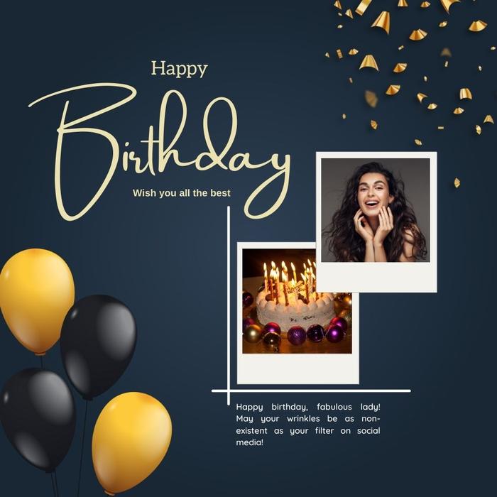 Funny Happy Birthday Wishes For Her - Whimsical birthday wishes for a loved one