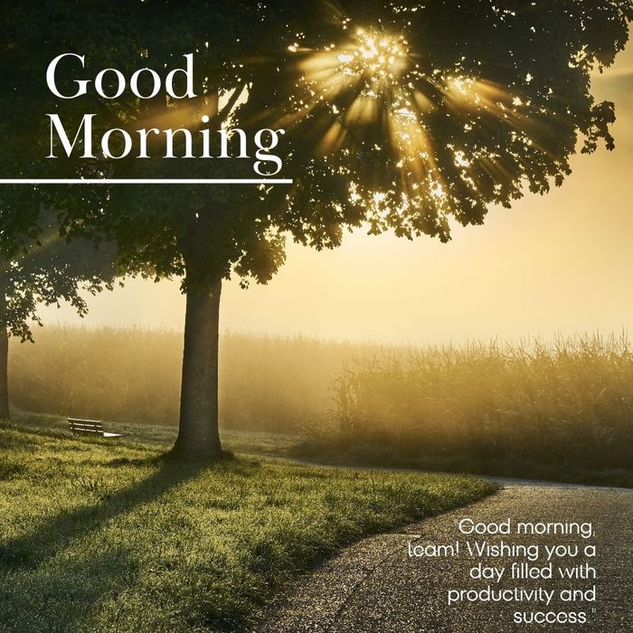 Good Morning Messages for Colleagues - Good morning quotes for inspiration