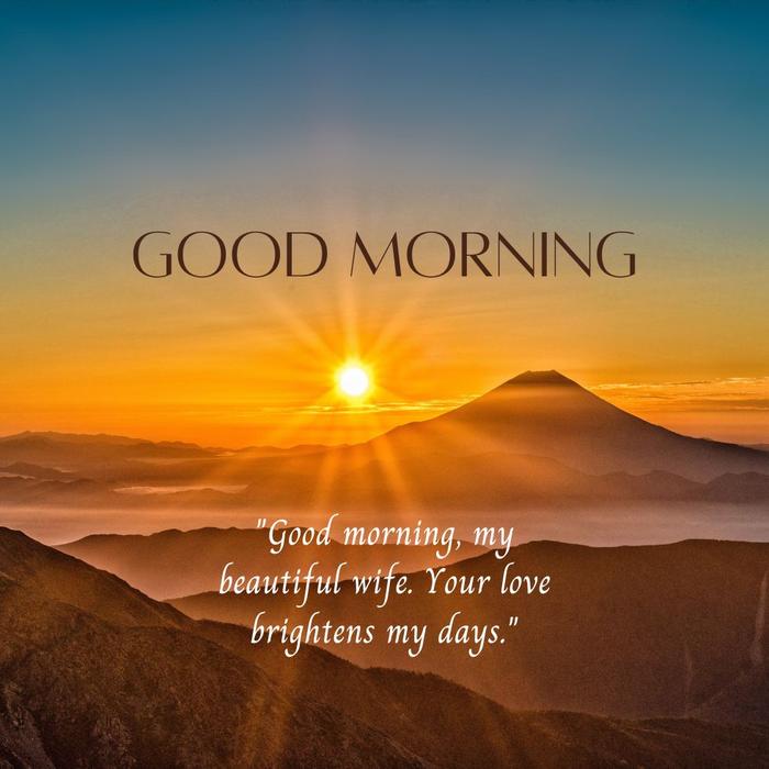Good Morning Messages for Wife - Good Morning Messages for Loving Partner