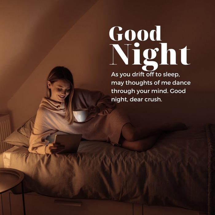 Good Night Messages For Crush - Romantic good night wishes