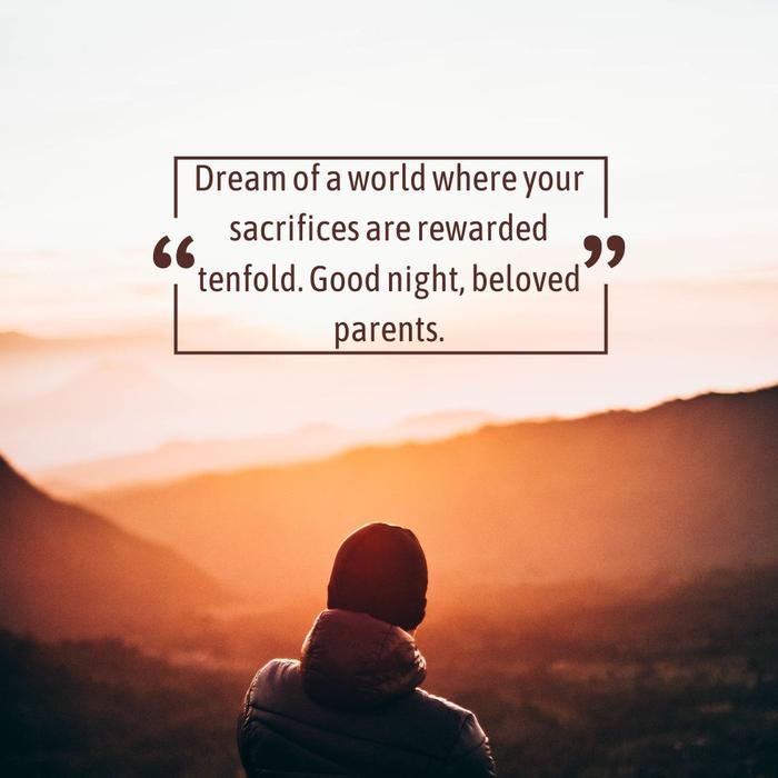 Good Night Quotes For Parents