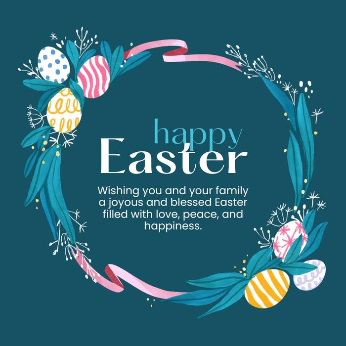 Happy Easter wishes for loved ones - Easter greetings messages for friends and family