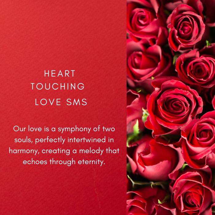 Heart touching love SMS For Couples - Heart melting love SMS for partner