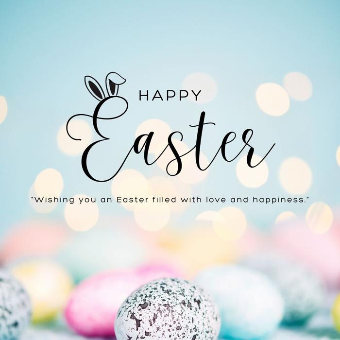 Joyful Easter, blessed quotes