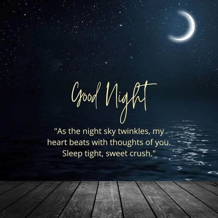 Sweet Good Night Wishes For Crush - Beautiful Sweet Good Night Wishes