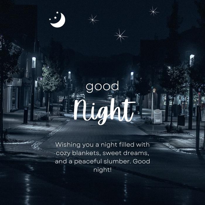Sweet Good Night wishes - Good night wishes for success