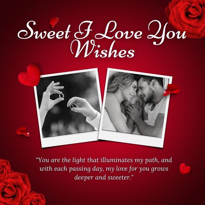 Sweet I Love You Wishes For Her