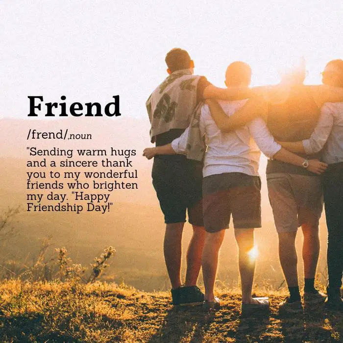  Friendship Day Messages In Wishes - Friendship day celebration