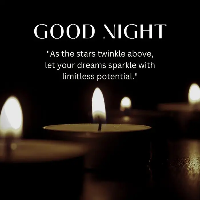 Good Night Inspirational Quotes - Uplifting good night wishes and quotes