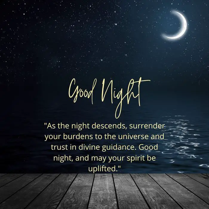 Spiritual Good Night Quotes - Loving Good Night Quotes