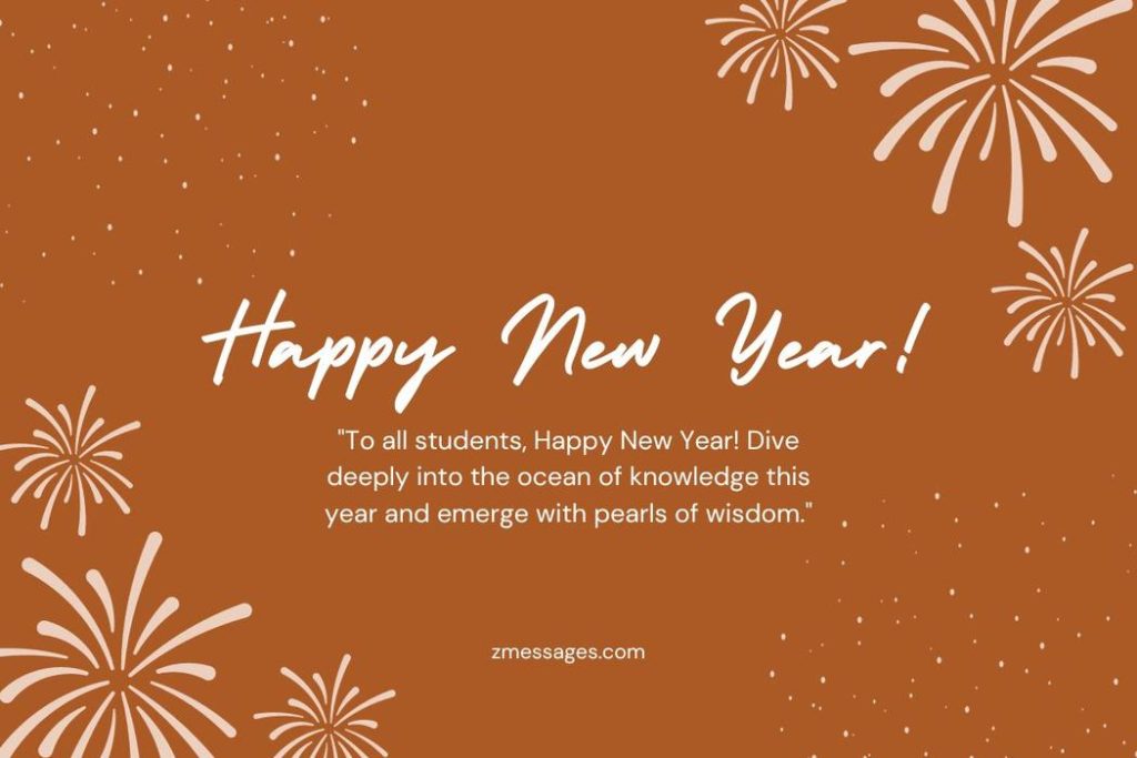Deep Happy New Year Text Quotes For Students