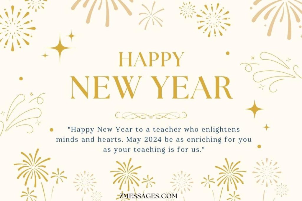 Happy New Year Quotes For Teacher