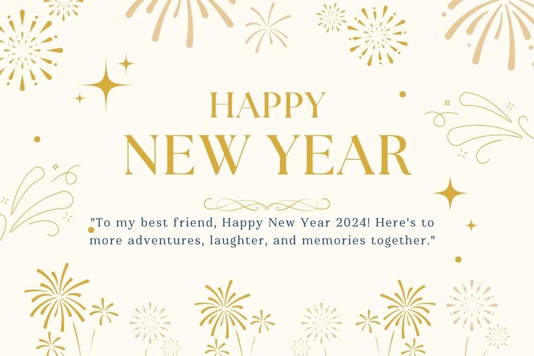 happy new year wishes to my friend quotes