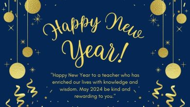 Meaningful New Year Wishes For Teacher