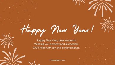 Sweet New Year Wishes For Students